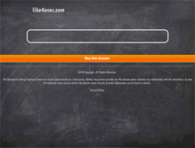 Tablet Screenshot of like4ever.com